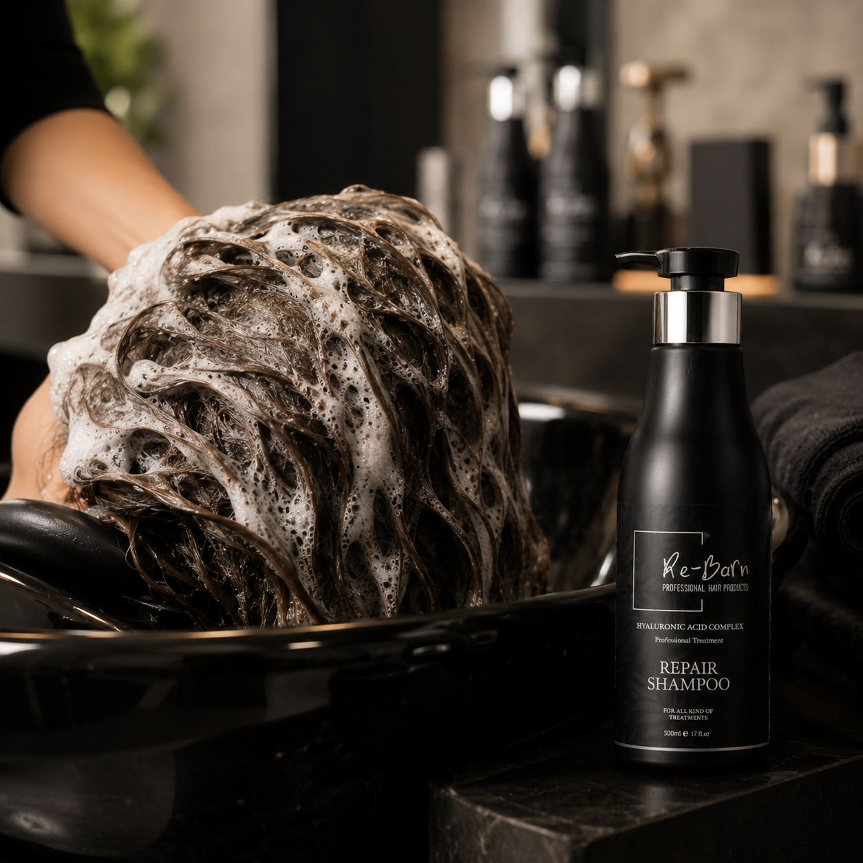Reborn Repair Shampoo Hyaluronic Acid Complex