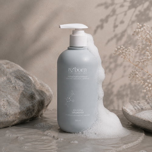 Re-Born Black Mud Shampoo – Healing Shampoo